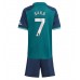 Billige Arsenal Bukayo Saka #7 Børnetøj Tredjetrøje til baby 2023-24 Kortærmet (+ korte bukser)